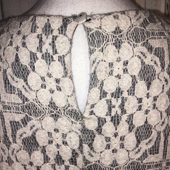 Weston Short Sleeve Overlay Bodice with Attached Sheer Netting Skirt Size M - Picture 10 of 15